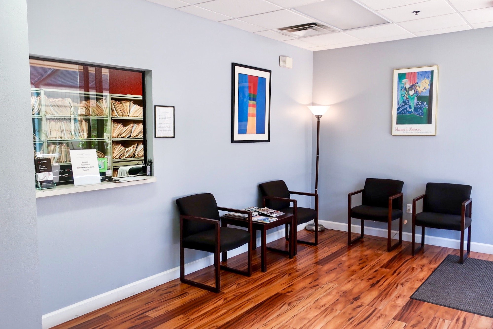 Podiatry Clinic in Scottsdale Lobby View of Arizona Foot Doctors of Scottsdale